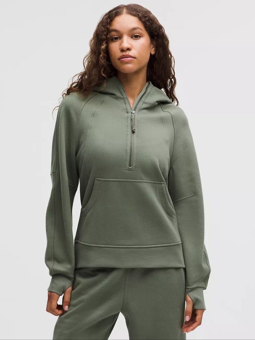 Lululemon Scuba Oversized Half-Zip HoodieLong M/L Retail $138